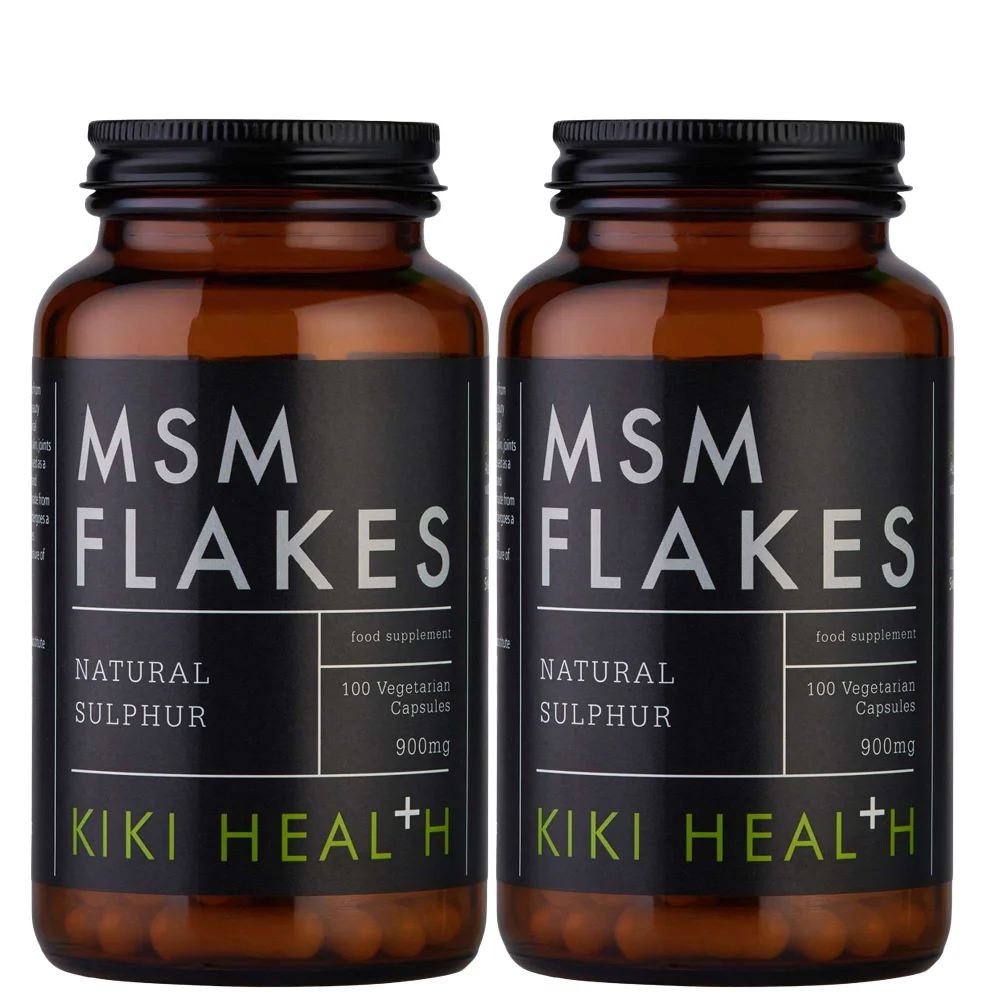 KIKI Health MSM Flakes Vegicaps 2 x 100 Image 1