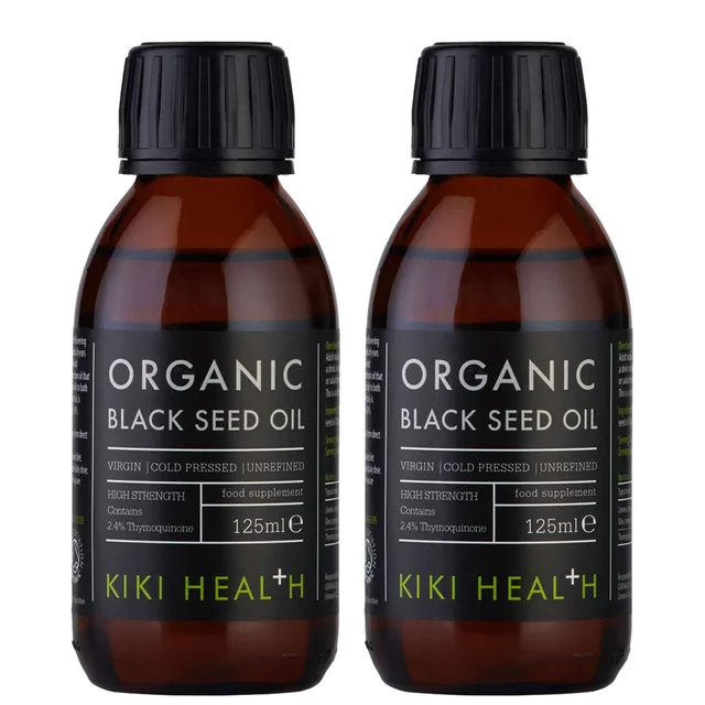 KIKI Health Bundles Organic Black Seed Oil 2 x 125ml