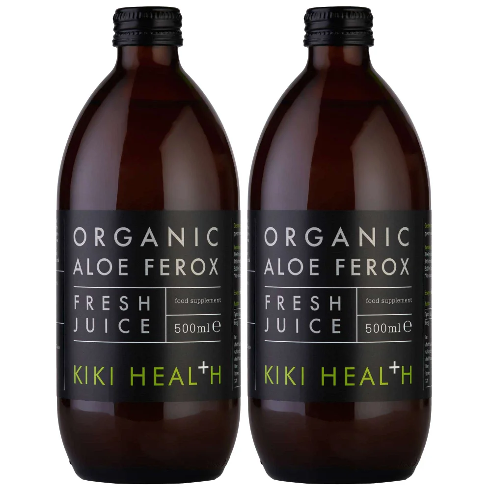 KIKI Health Bundles Organic Aloe Ferox Juice 2 x 500ml Image 1