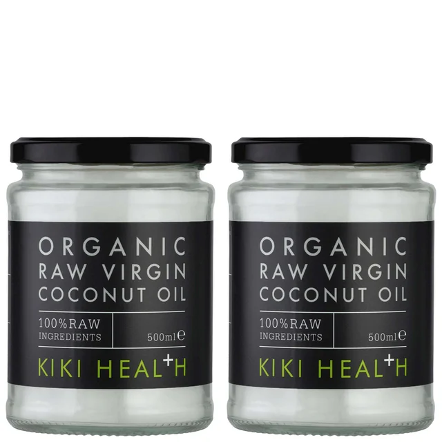KIKI Health Organic Coconut Oil 2 x 500ml