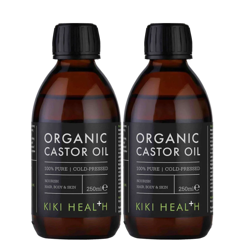 KIKI Health Bundles Organic Castor Oil 2 x 250ml Image 1