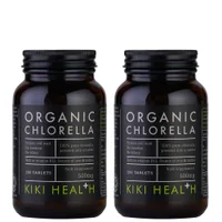 KIKI Health Bundles Organic Chlorella Tablets 2 x 200