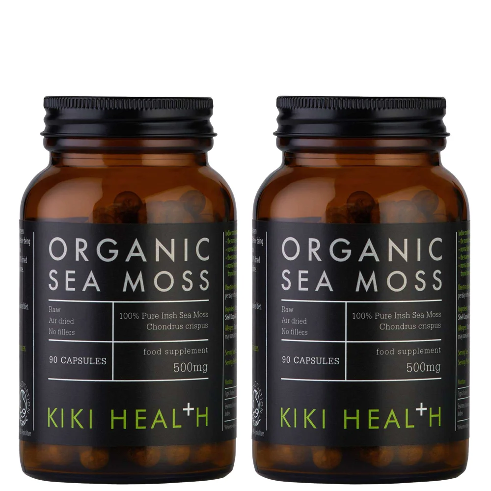 KIKI Health Organic Irish Sea Moss Vegicaps 2 x 90 Image 1