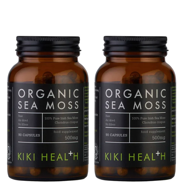 KIKI Health Organic Irish Sea Moss Vegicaps 2 x 90