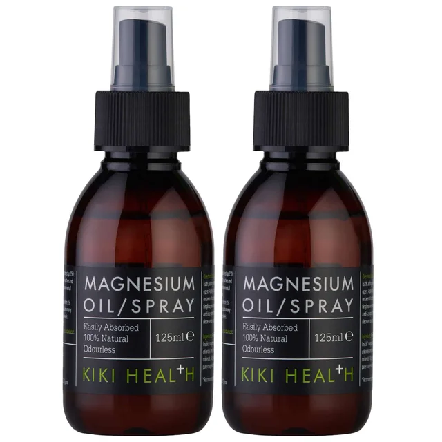 KIKI Health Magnesium Oil Spray 2 x 125ml