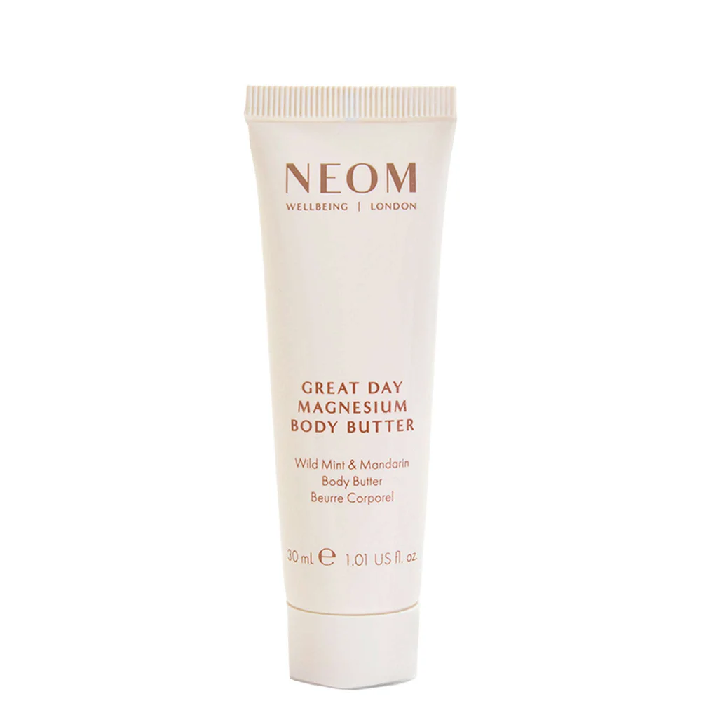 Neom Wellbeing London Scent To Make You Happy Great Day Magnesium Body Butter 30ml Image 1