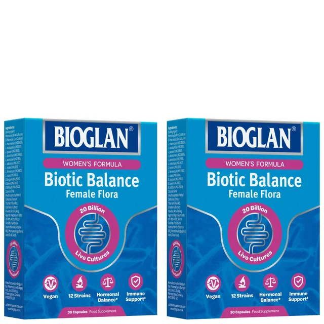 Bioglan Bundles Biotic Balance Women Capsules 2 x 30