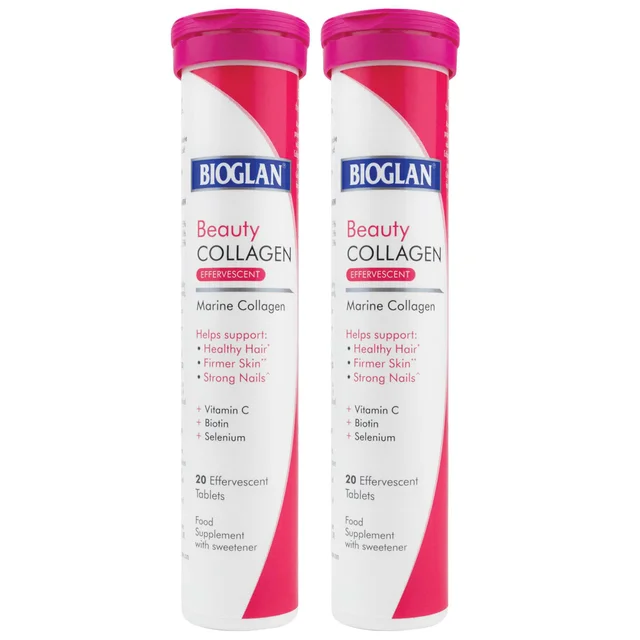 Bioglan Beauty Collagen Effervescent Tablets 2 x 20