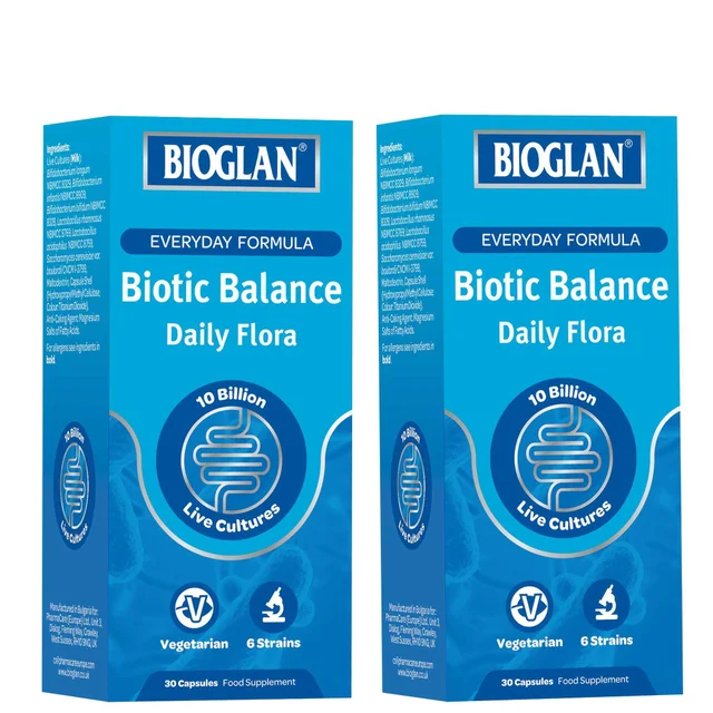 Bioglan Bundles Biotic Balance 10 Billion Capsules 2 x 30