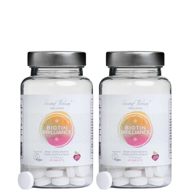 Simone Thomas Wellness Biotin Brilliance 2 x 30