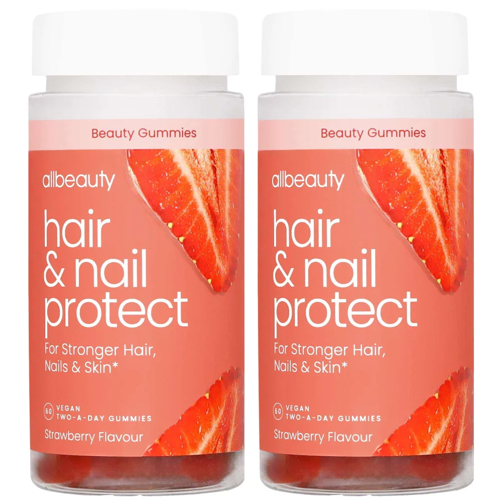 allbeauty Bundles Hair & Nail Protect Gummies 2 x 60 Image 1