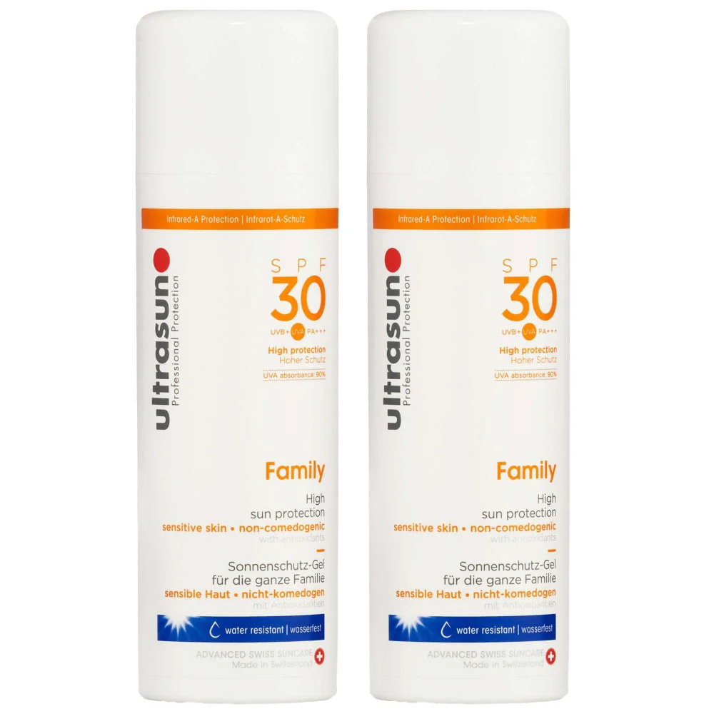 Ultrasun Duo: Sun Protection Family SPF30 150ml x 2 Image 1