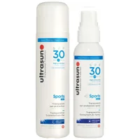 Ultrasun Bundles Duo: Sports Formula Gel SPF30 200ml & Sports Formula Spray SPF30 150ml - undefined undefined