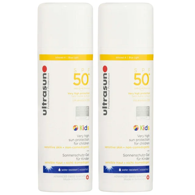 Ultrasun Bundles Duo: Ultrasun Kids Lotion SPF50+ 150ml x 2