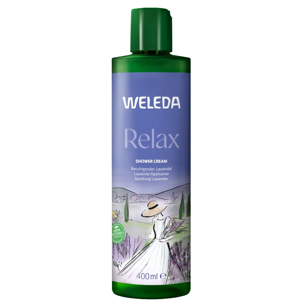 Weleda Body Care Relax Lavender Creamy Body Wash 400ml Image 1