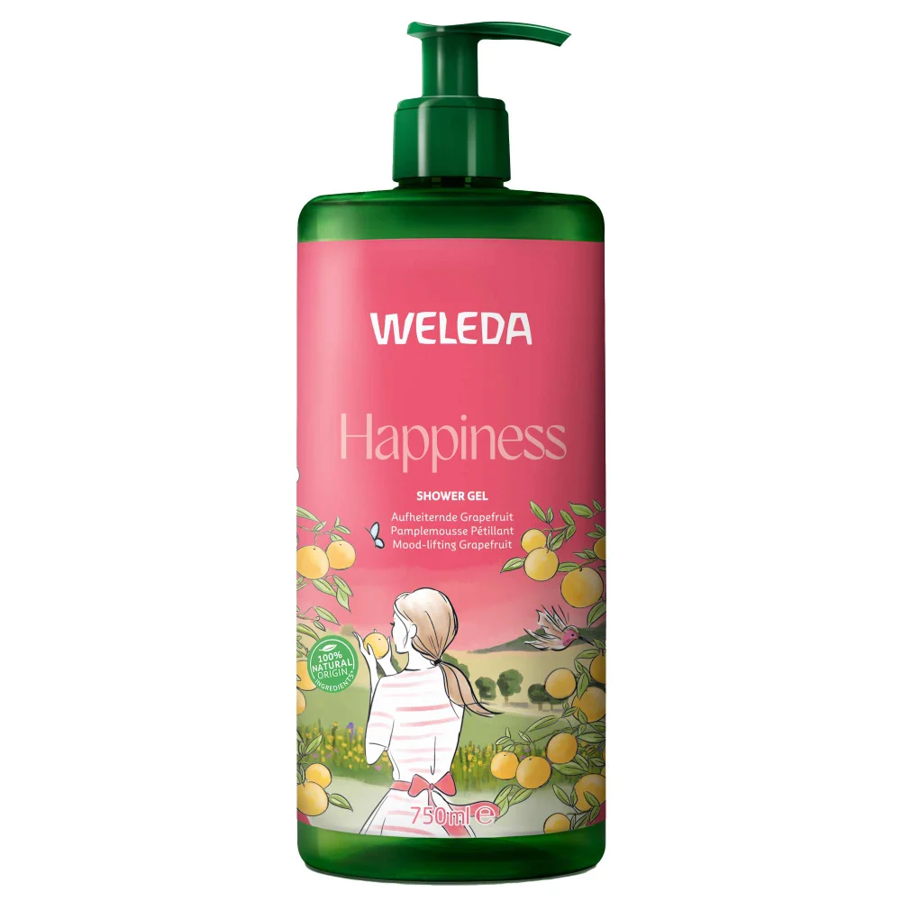 Weleda Body Care Happiness Grapefruit Shower Gel 750ml Image 1