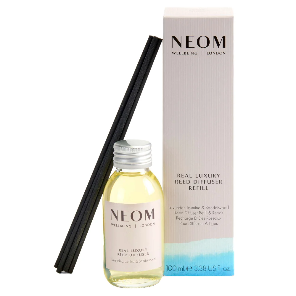 Neom Wellbeing London Scent To De-Stress Real Luxury Reed Diffuser Refill 100ml Image 1