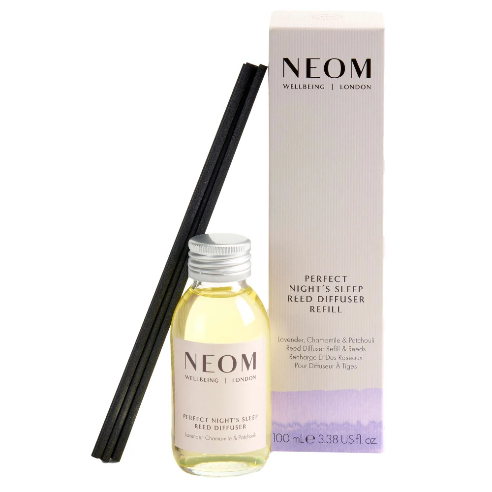 Neom Wellbeing London Scent To Sleep Perfect Night's Sleep Reed Diffuser Refill 100ml Image 1