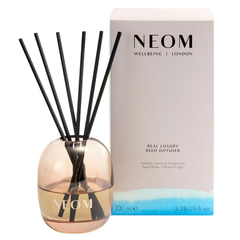 Neom Wellbeing London Scent To De-Stress Real Luxury Reed Diffuser 100ml Image 1
