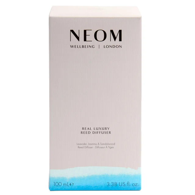 Neom Wellbeing London Scent To De-Stress Real Luxury Reed Diffuser 100ml