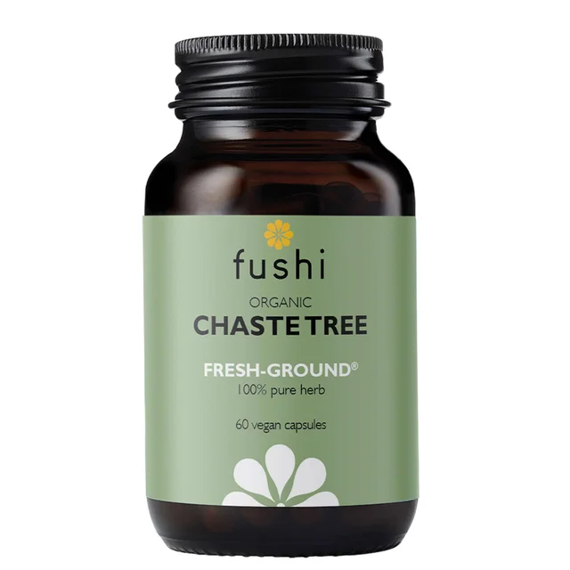 Fushi Single Herb Supplements Organic Chaste Tree x 60 Capsules