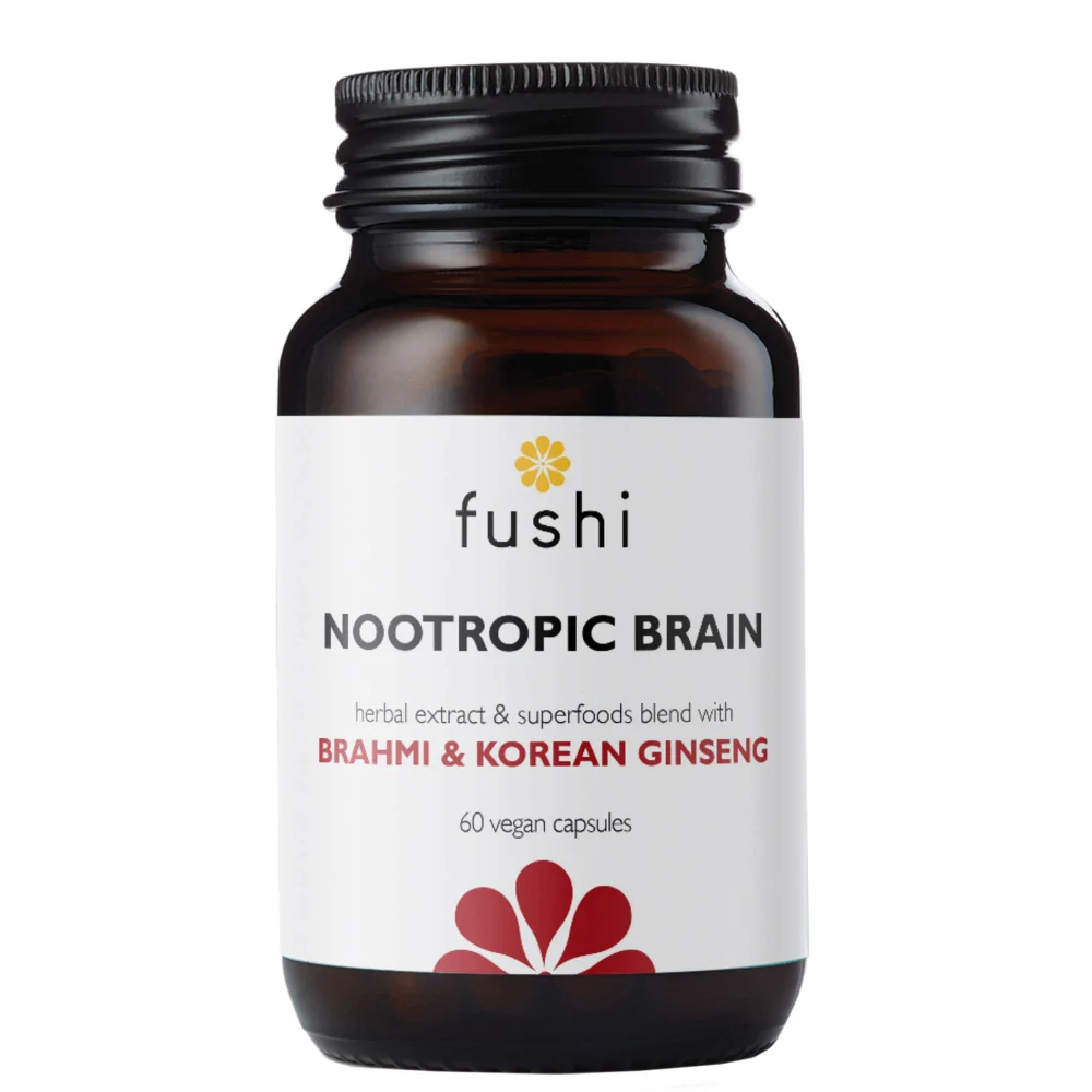 Fushi Herbal & Vitamin Blends Nootropic Brain Blend x 60 Capsules Image 1
