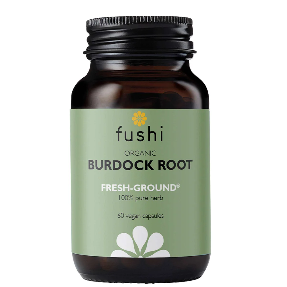 Fushi Single Herb Supplements Organic Burdock Root x 60 Capsules Image 1