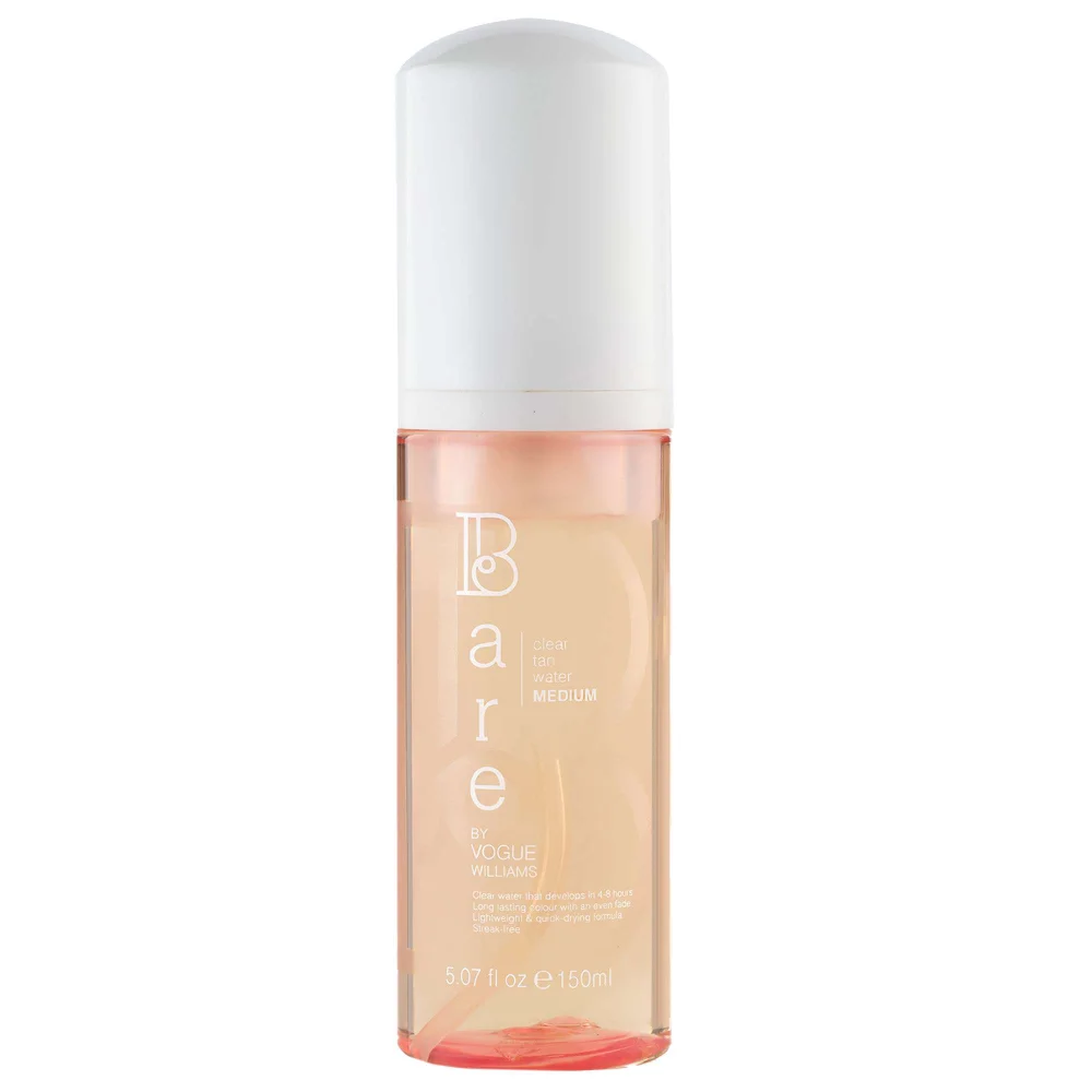 Bare by Vogue Body Clear Tan Water Medium 150ml Image 1
