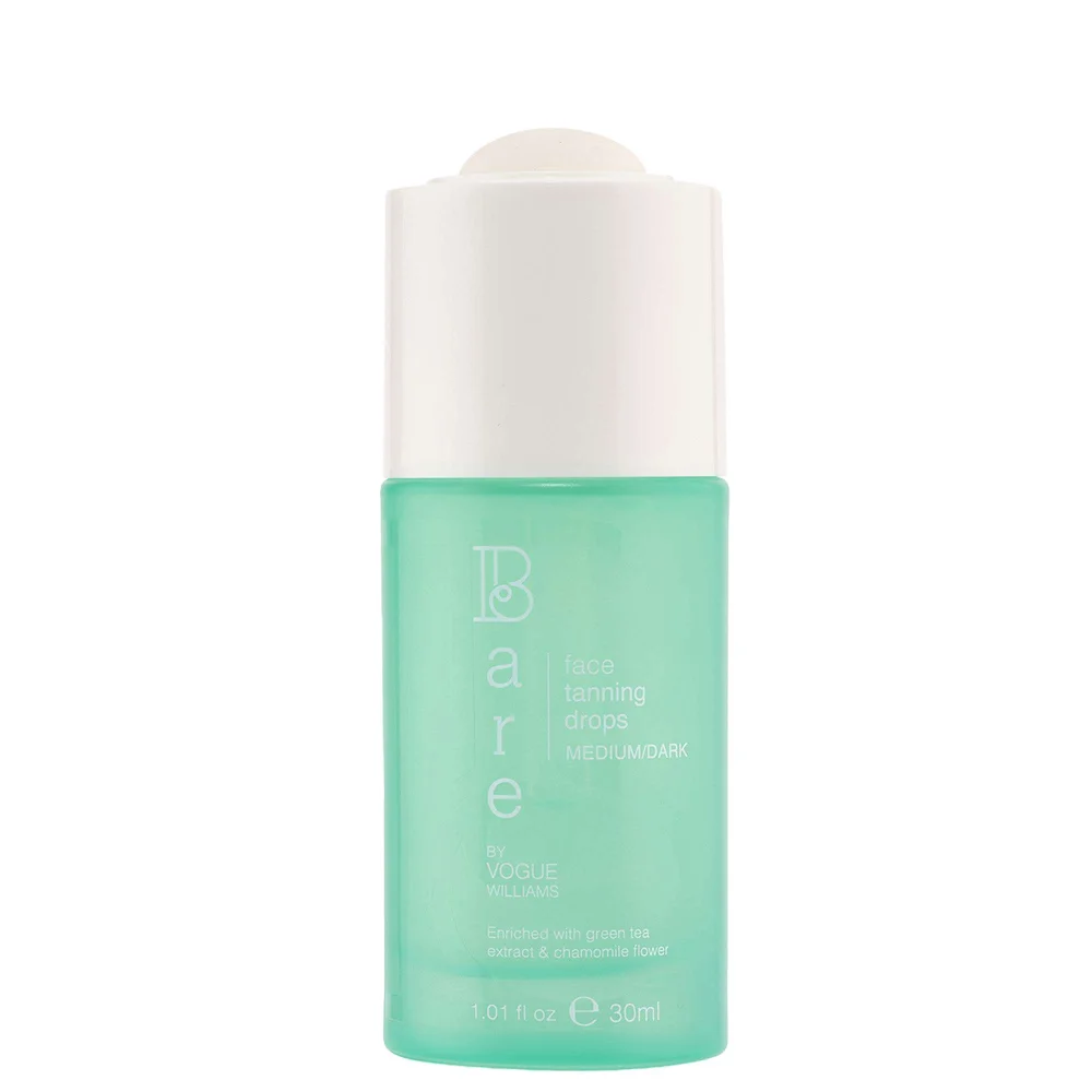 Bare by Vogue Face Tanning Drops Medium/Dark 30ml Image 1