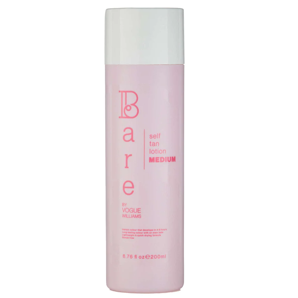 Bare by Vogue Body Self Tan Lotion Medium 200ml Image 1