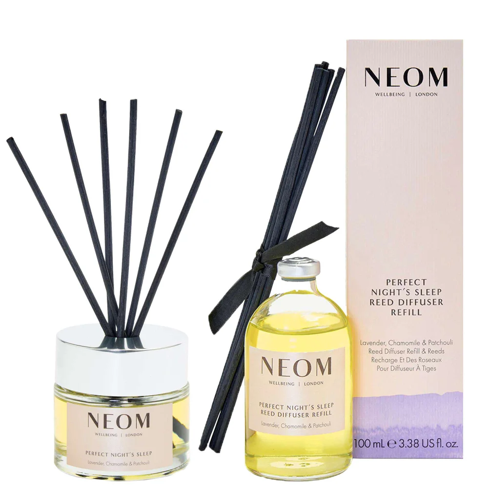 Neom Wellbeing London Duo: Perfect Night's Sleep Diffuser & Refill Image 1
