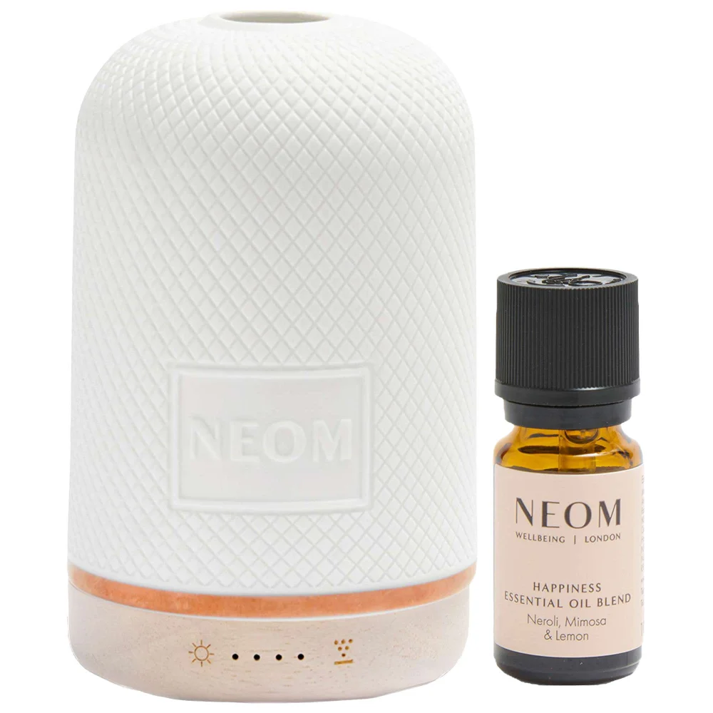 Neom Wellbeing London Duo: Wellbeing Pod & Happiness Essential Oil Image 1