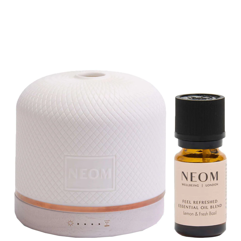 Neom Wellbeing London Duo: Wellbeing Pod Luxe & Feel Refreshed Essential Oil Image 1