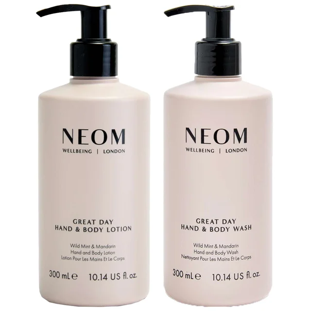 Neom Wellbeing London Duo: Great Day Hand & Body