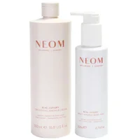 Neom Wellbeing London Duo: Real Luxury Cocooning Shower Cream & Multi Mineral Milk