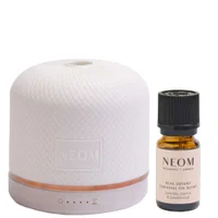 Neom Wellbeing London Duo: Wellbeing Pod Luxe & Perfect Real Luxury Essential Oil
