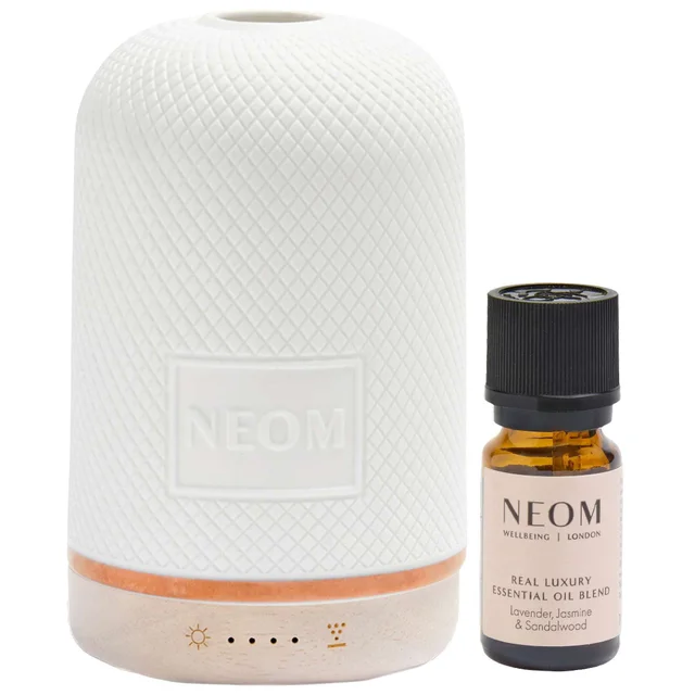 Neom Wellbeing London Duo: Wellbeing Pod & Perfect Real Luxury Essential Oil