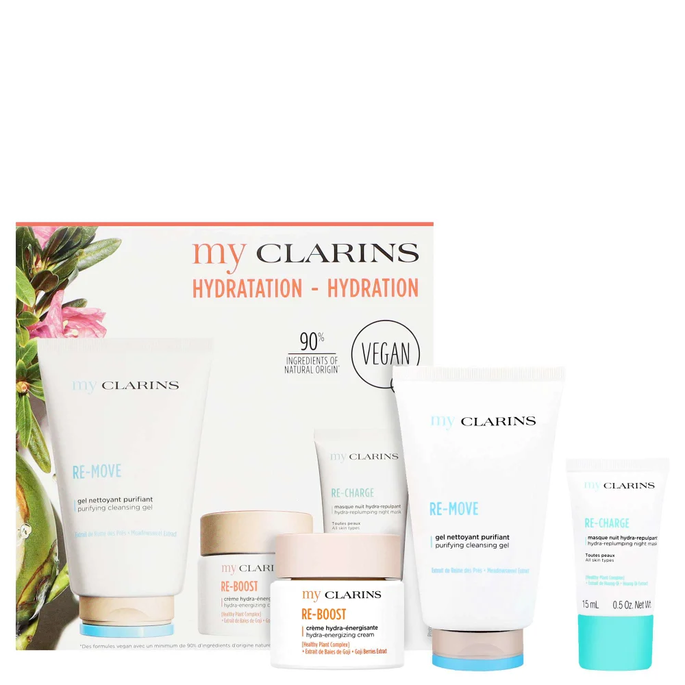 Clarins My Clarins Cleansed, Hydrated & Plumped Skin Gift Set Image 1