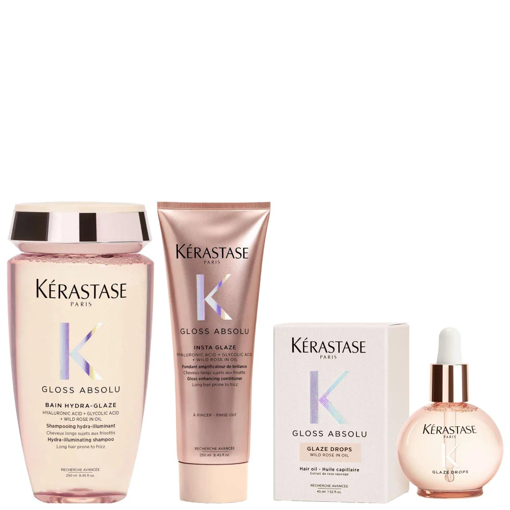 Kérastase Trio: Gloss Absolu Shampoo, Conditioner and Glaze Drops Image 1