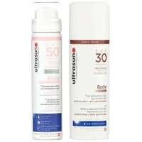 Ultrasun Duo: UV Face & Scalp Mist SPF50 150ml and Body Tan Activator SPF30 150ml