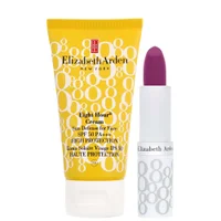 Elizabeth Arden Duo: Eight Hour Lip Protectant SPF15 04 Plum 3.7g and Face Cream SPF50 50ml - undefined undefined