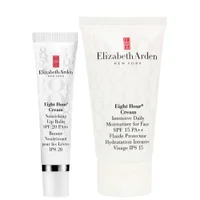 Elizabeth Arden Duo: Eight Hour Nourishing Lip Balm SPF20 14.8ml and Face Cream SPF50 50ml - undefined undefined