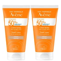 Avène Bundles Duo: Very High Protection Tinted Sun Cream SPF50+ for Dry Sensitive Skin 50ml - undefined undefined