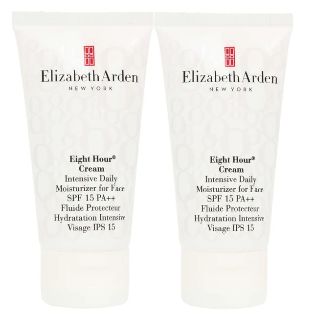 Elizabeth Arden Duo: Eight Hour Cream Intensive Daily Moisturizer SPF15 PA++ 50ml / 1.7 fl.oz.