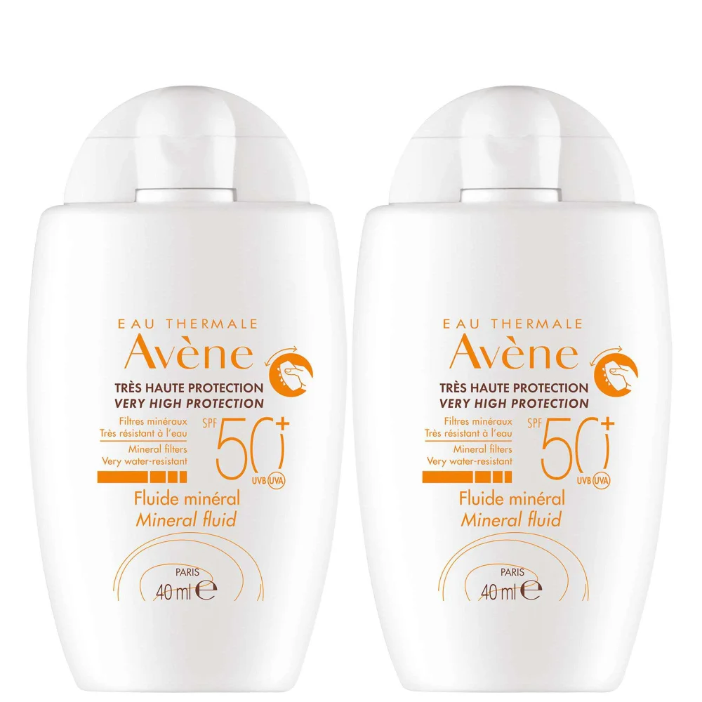 Avène Duo: Very High Protection Mineral Fluid SPF50+ 40ml Image 1