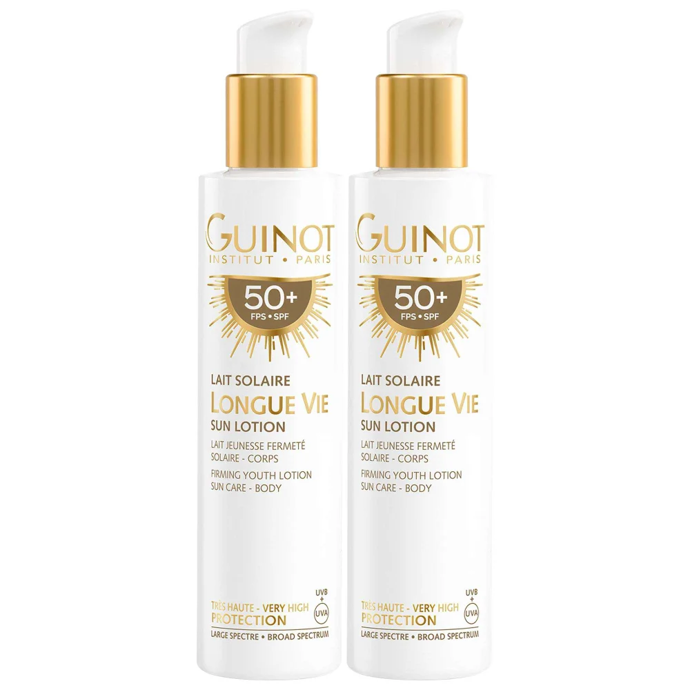 Guinot Bundles Duo: Longue Vie Sun Lotion SPF50+ 150ml / 5 fl.oz. Image 1