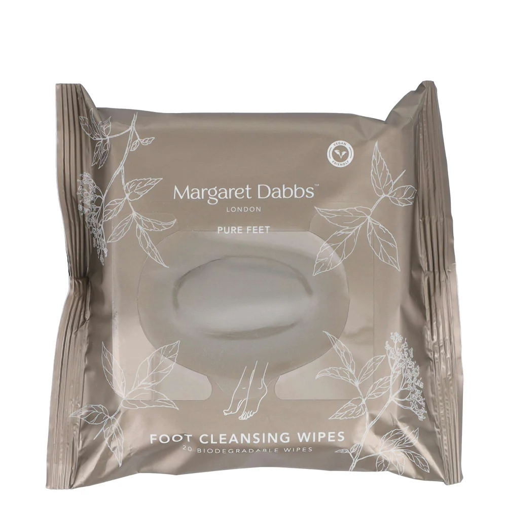 Margaret Dabbs London Pure Foot Cleansing Wipes x 20 Image 1