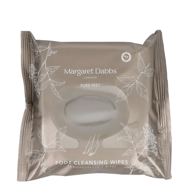 Margaret Dabbs London Pure Foot Cleansing Wipes x 20