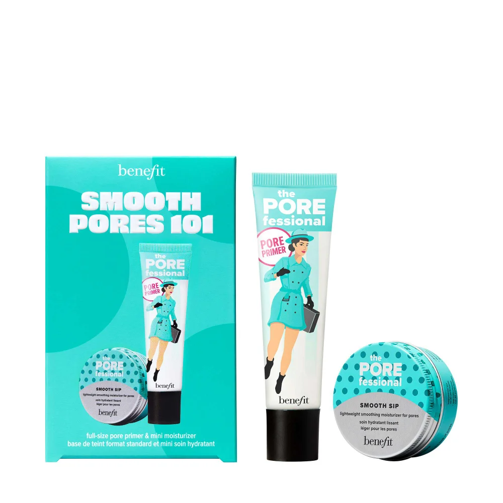 benefit Smooth Pores 101 Moisturiser & Primer Gift Set (Worth £52) Image 1