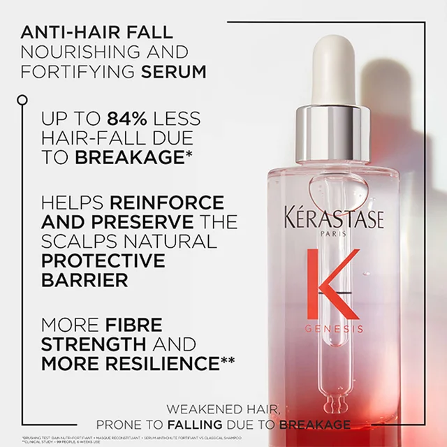 Kérastase Genesis Anti-Hair Fall Nourishing & Fortifying Hair Serum for Weakened Hair 30ml